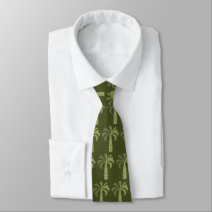 Palm Tree Vintage Hawaiian Tie