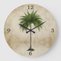 Palm Tree Vintage Tropical Elegant