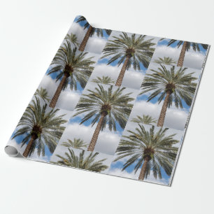 Palm tree wrapping paper