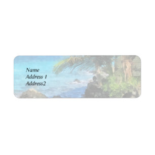 Palm Trees and Beach St. Thomas VI Save the Date