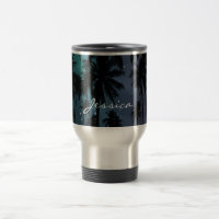 Palm Trees and Starry Night Sky Personalised