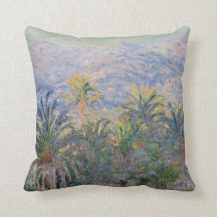 Palm Trees at Bordighera Cushion