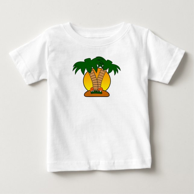 Palm Tree's Baby T-Shirt (Front)
