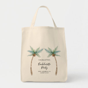 Palm Trees Bachelorette Party Swag Tote Bag