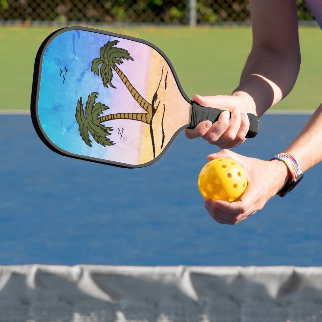 Palm Trees Beach Pickleball Paddle (Insitu)