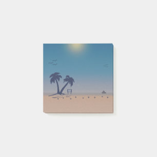 Palm Trees Beach Post-it Notes