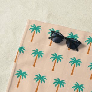 Palm Trees Beach Towel