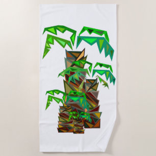 Palm Trees Beach Towel