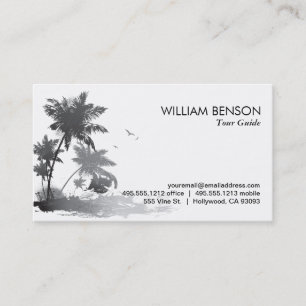 Palm Trees Business Card