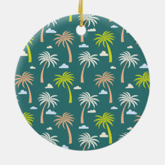 Palm Trees Ceramic Tree Decoration