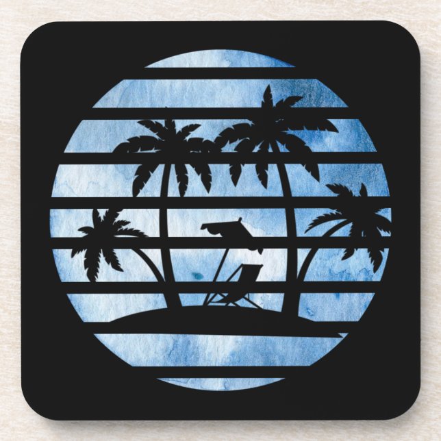 PALM TREES COASTER (Front)