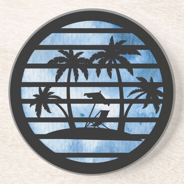PALM TREES COASTER (Front)