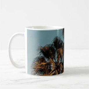 Palm trees coffee mug