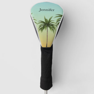 Palm Trees costumizable               Golf Head Cover