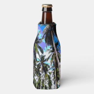 Palm Trees Design Tropical Bottle Cooler