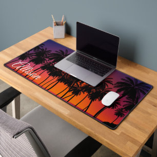 Palm Trees Desk Mat