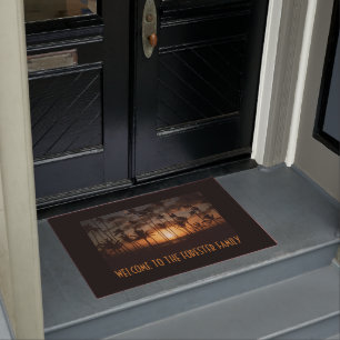 Palm Trees Doormat with (or without) your Name