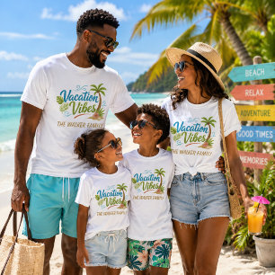 Palm Trees & Family Memories Vacation T-Shirt