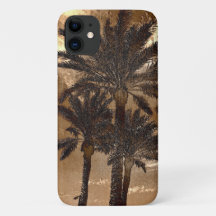 Palm Trees High Sepia