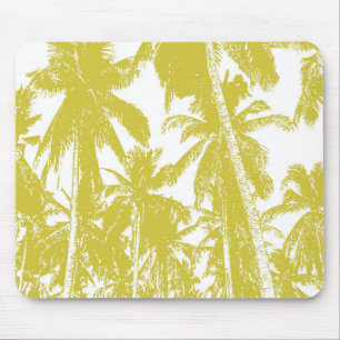 Palm Trees in a Posterised Design Mouse Mat