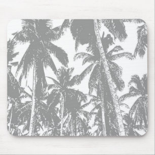 Palm Trees in a Posterised Design Mouse Mat