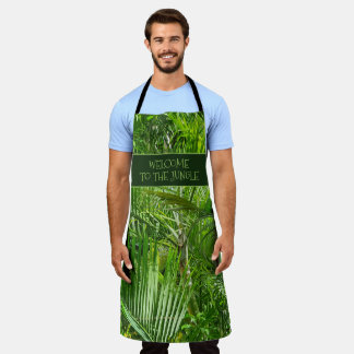 Palm Trees Jungle 🌴 (customisable)  Apron