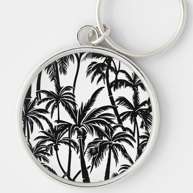 palm trees keychain (Front)