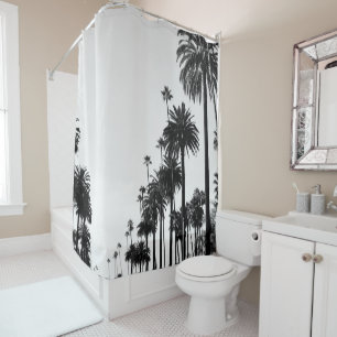 Palm Trees LA Shower Curtain