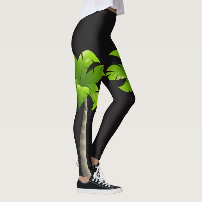 Palm Trees Leggings (Right)