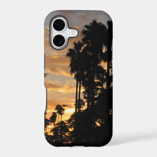 Palm Trees Los Angeles Sunset iPhone Case