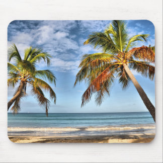 palm trees mouse mat