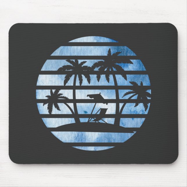 PALM TREES MOUSE MAT (Front)