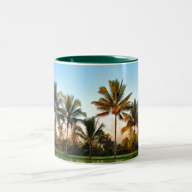 Palm Trees mug (Center)