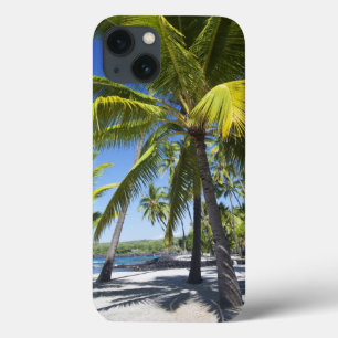 Palm trees, National Historic Park Pu'uhonua o iPhone 13 Case