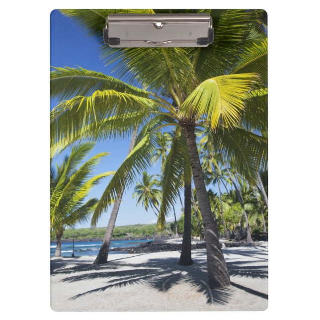 Palm trees, National Historic Park Pu'uhonua o Clipboard (Front)