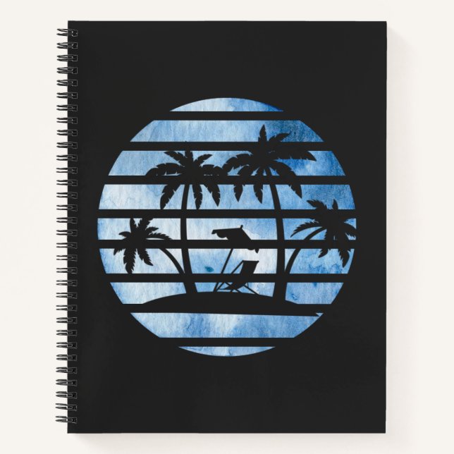 PALM TREES NOTEBOOK (Front)