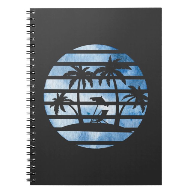 PALM TREES NOTEBOOK (Front)