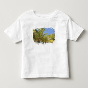 Palm Trees on a Honduras White Sand Beach Toddler T-Shirt