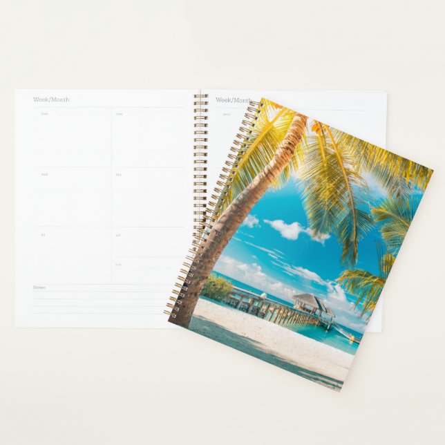 Palm Trees on the Sunset Planner (Display)