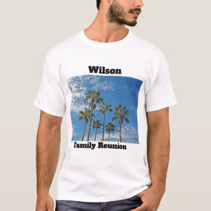 Palm Trees Paradise Family Reunion Keepsake T-Shirt