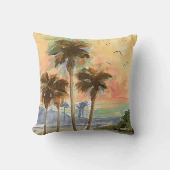 Palm Trees pillow (Front)