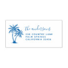 Palm Trees | Script Family Name & Return Address