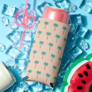 Palm Trees Seltzer Can Cooler