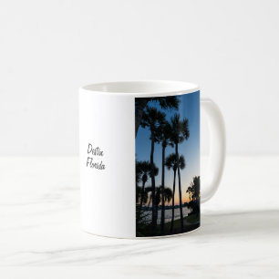 Palm Trees Sunrise Destin Florida Coffee Mug