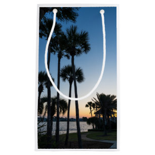 Palm Trees Sunrise Destin Florida Tall Gift Bag