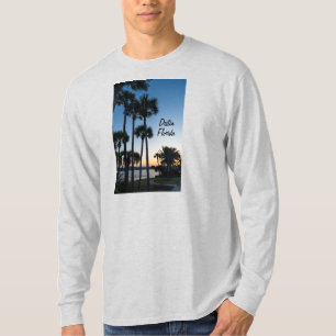 Palm Trees Sunrise Destin Long Sleeve T-Shirt