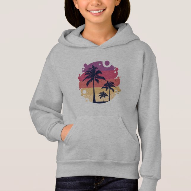 Palm Trees Sunset Logo (Front)