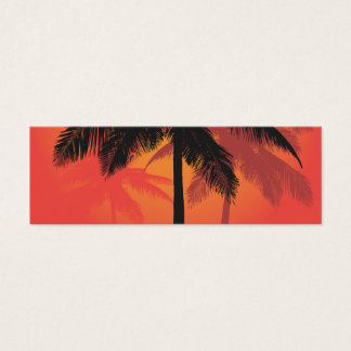 Palm Trees Sunset Silhouettes