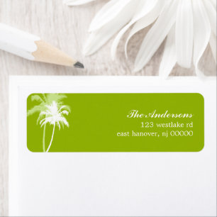 Palm Trees Tropical Beach Wedding