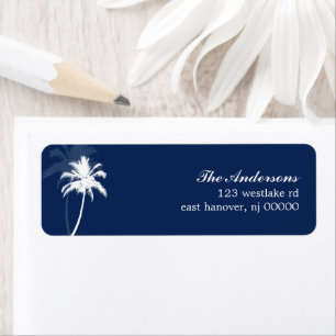 Palm Trees Tropical Beach Wedding